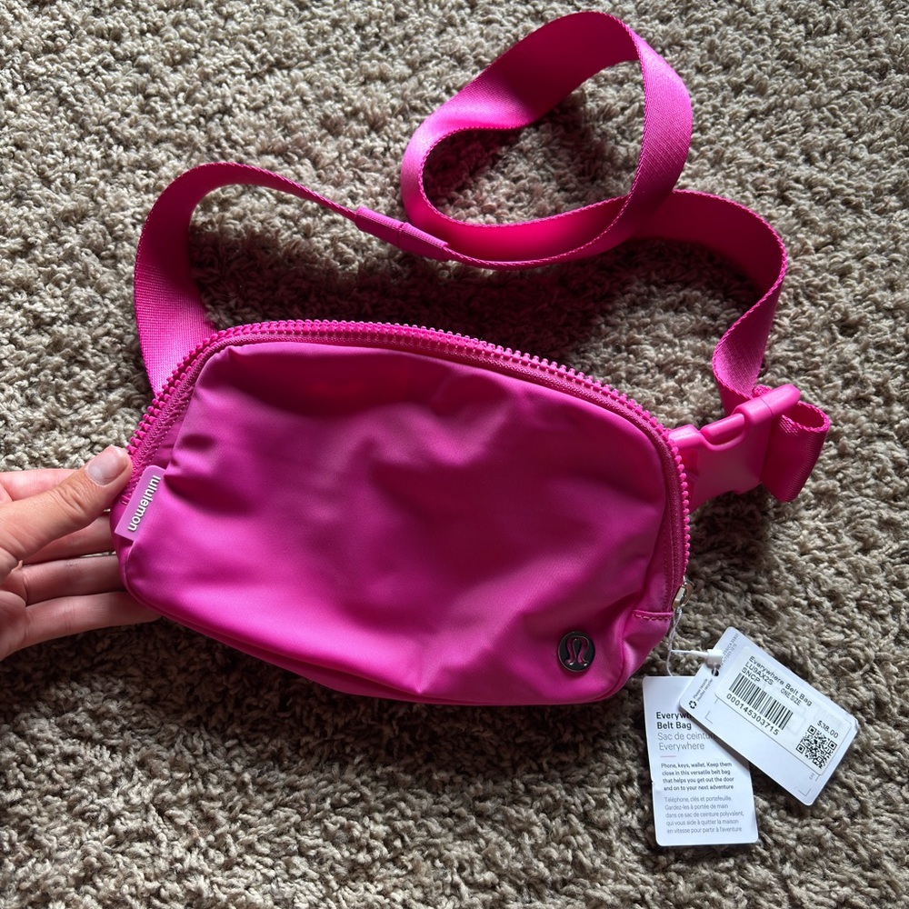 Lululemon Sonic Pink Belt Bag